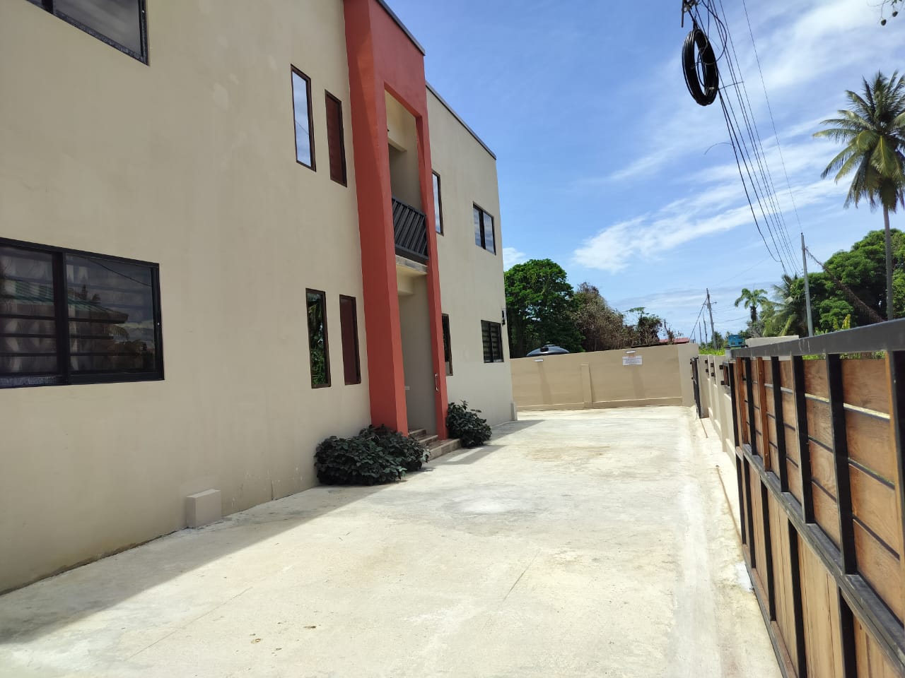 Ample secure parking space at Rachel's Retreat Mayaro Trinidad