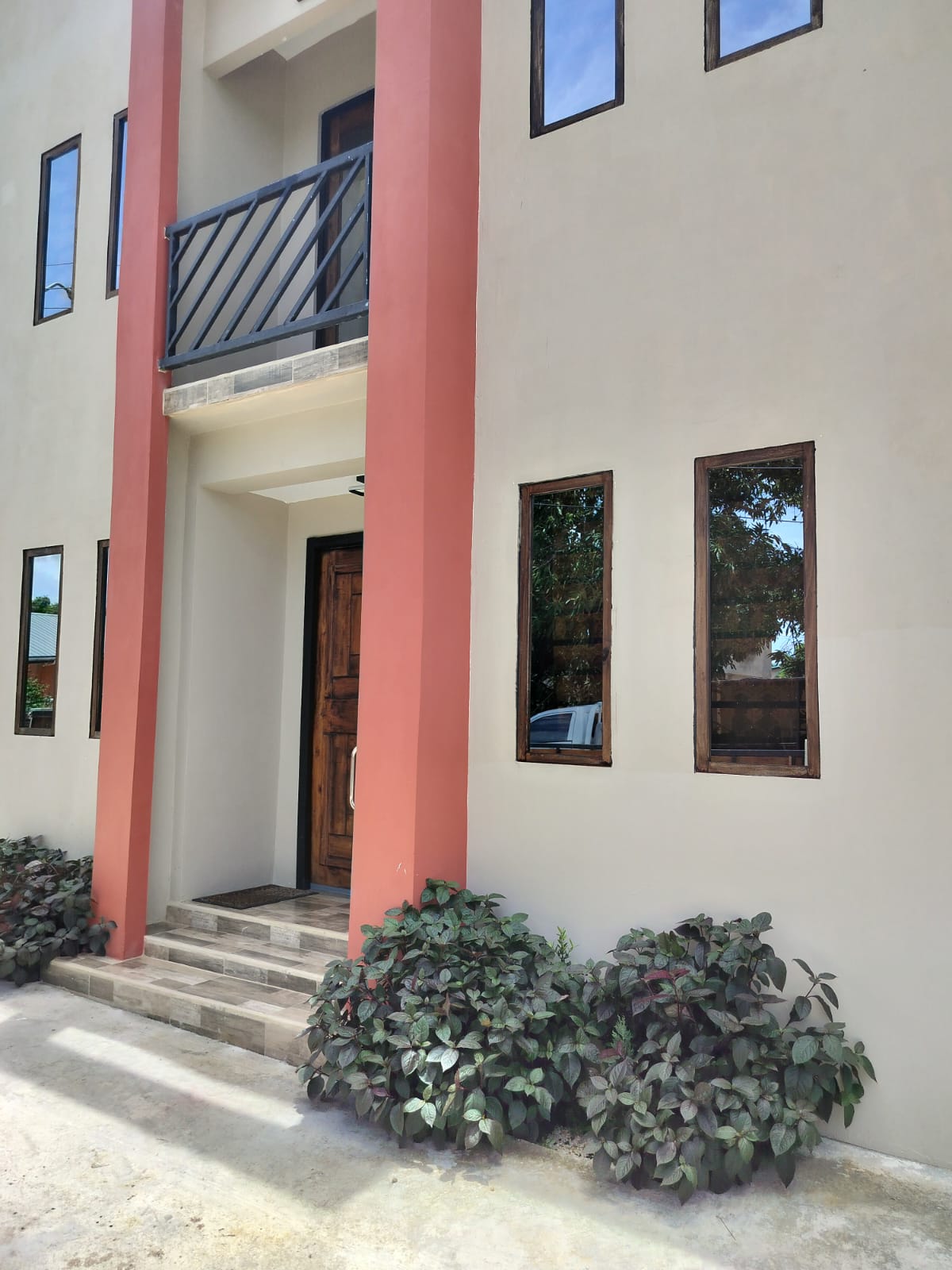 Beautiful front entrance at Rachel's Retreat Mayaro Trinidad